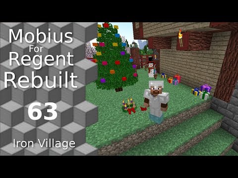 Mobius For Regent Rebuilt: 63 - Starting Forestry - Iron Village - Modded Minecraft
