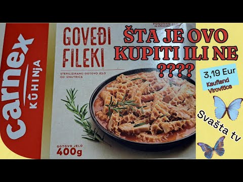 Gotova jela - Fileki ili Tripice od Carnexa - Isplati li se kupiti ili ne ??????