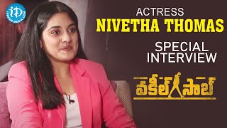 Actress Nivetha Thomas Special Interview || Vakeel Saab Movie || Pawan Kalyan || iDream Filmnagar || video