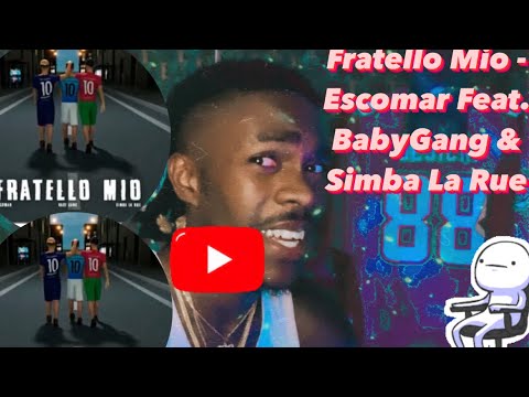 AMERICAN REACTS TO (new) Fratello Mio - Escomar Feat. BabyGang & Simba La Rue ❤️❤️HIGHLY RECOMMEND💯