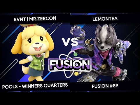 Fusion #89 - Mr.Zercon (Isabelle) vs LemonTea (Wolf) - Pools - Winners Quarters