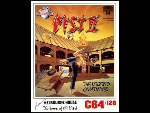 Fist 2 - Commodore 64 Cassette C64 (Full Loading & Gameplay)