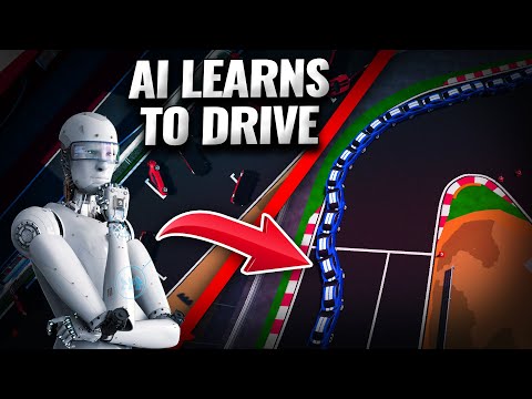 AI Learns To Drive! [NEAT]