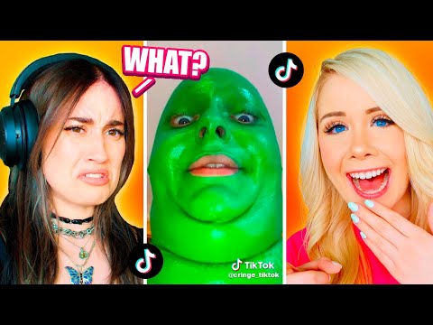 MY BEST FRIEND REACTS TO MY CRINGEY TIKTOKS!