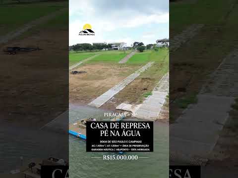 Casa PÉ NA ÁGUA a Venda em Cond. Náutico - Piracaia SP #altopadrao #arquitetura #casanarepresa
