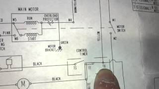 GE Dryer No Run - 30 amp fuse in L1 - Using the schematic to test at electrically equivalent points