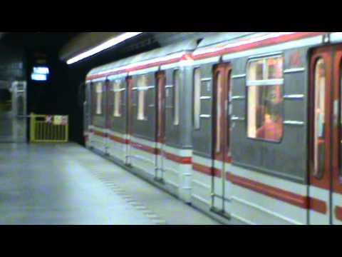 Prága metro B - 2011.10.30.