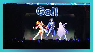 GO!!!（FLOW）『Kaela Kovalskia カエラ・コヴァルスキア × Ouro Kronii オーロ・クロニー × Koseki Bijou 古石ビジュ―』