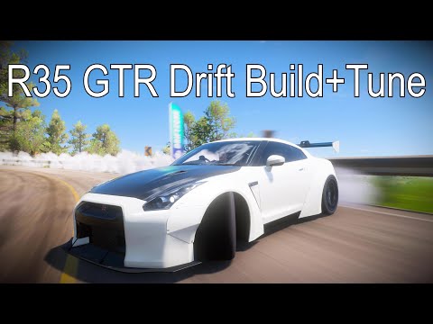 Forza Horizon 5 - R35 GTR Drift Build + Tune