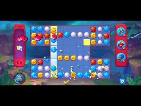 Fishdom Hard level 11885 no boosters フィッシュダム ハード