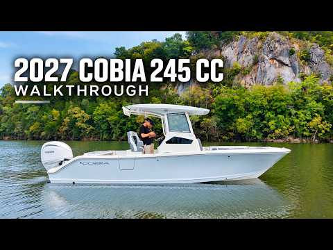 2027 Cobia 245 Center Console Video