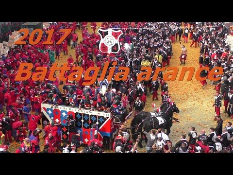 Battle of the Oranges - 26 February - Carnival of Ivrea 2017