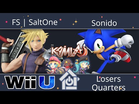 KamiCon 2018 - FS | SaltOne (Cloud) vs Sonido (Sonic) - Smash 4 Losers Quarters