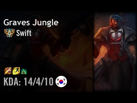 Graves Jungle vs Elise - Swift - KR Challenger Path 6.6