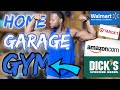 HOME GARAGE GYM TOUR (How much does it cost to build a Home Gym?) - Garage Gym Ideas on a Budget