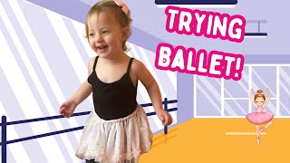 Angie Tries Ballet