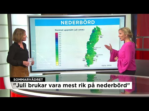 Här var det minusgrader i juni - detta väntar för hela landet i juli  - Nyheterna (TV4)