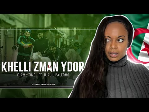 Khelli Zman Ydor - TiMoh x DJAMZdeldel ft. Djalil Palermo (English Translation Reaction) 🇩🇿🇬🇧😍