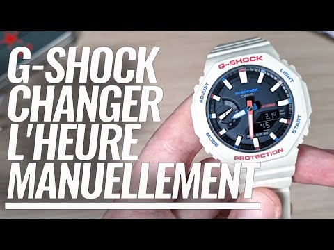 Comment changer l'heure sur une montre Casio G-Shock  (Montre Ton Calibre !)