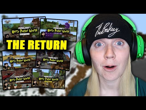 TheBakeey - THE RETURN OF THE HARRY POTTER MINECRAFT WORLD!