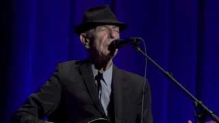 Leonard Cohen, Night Comes On, Dublin 11-09-2013