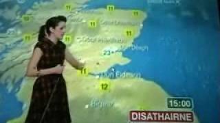 Scottish Weather Forecast (in Scots Gaelic)
