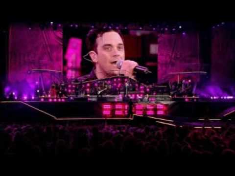 Robbie Williams - "Back for Good" - live ! with Mark Owen.