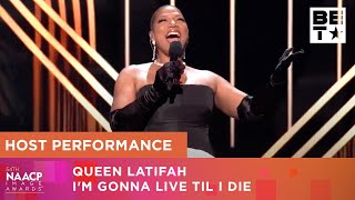 Watch Queen Latifah Kill &quot;I&#39;m Gonna Live Till I Die,&quot; She Did That! 👏🏾 | NAACP Image Awards &#39;23