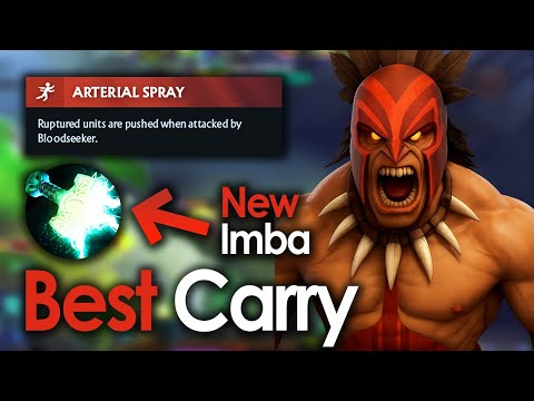 Immortal Bloodseeker Easy Lane Domination | Best Build Patch 7.39d – Dota 2 Full Gameplay