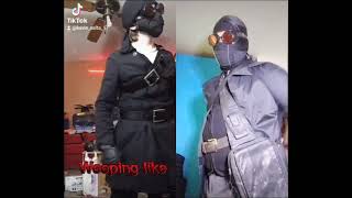 🔴⚫average hank vs project nexus hank ⚫🔴/madness combat cosplay/