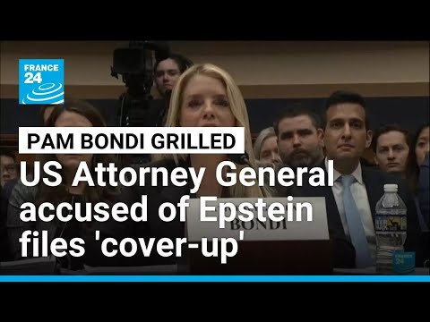 Democratic lawmakers accuse US attorney general of Epstein file 'cover-up' • FRANCE 24 English