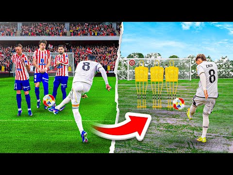 RZUT WOLNY JAK FEDE VALVERDE? | ODTWARZAMY NAJLEPSZE BRAMKI #22