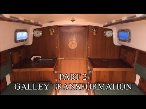 Contessa 26 Refit ep.10 - Galley Rebuild Part 2