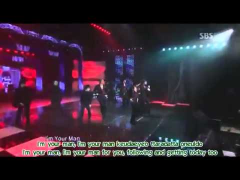 ROM HAN ENG; 5 members; SS501 U R Man live