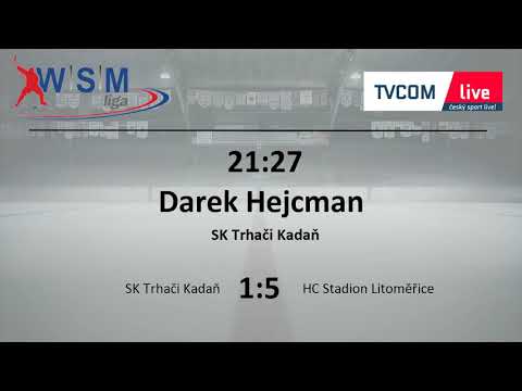 42. kolo, SK Trhači Kadaň - HC Stadion Litoměřice