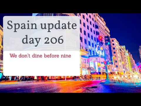 Spain update day 206 - 5.2 million Spaniards now with restrictions