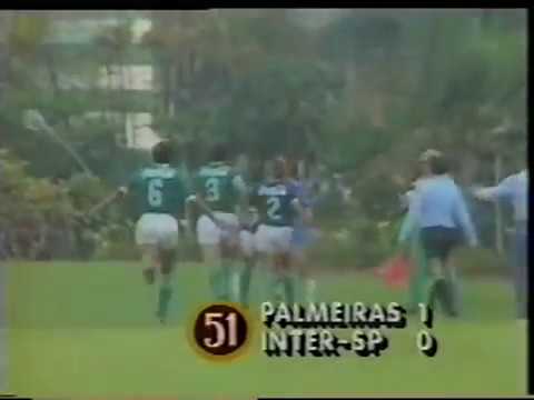 Palmeiras 1x0 Inter de Limeira - Campeonato Brasileiro 1990