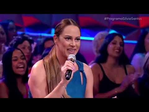 Radha Vasconcellos no Show de Calouros no Programa Silvio Santos com Patrícia Abravanel.