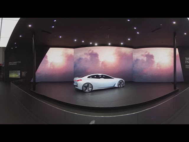 BMW 100 years exhibition 360 around the world