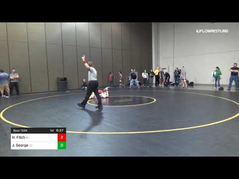 100 Lbs Consolation Heaven Fitch Team North Carolina Vs Janessa George Team Colorado