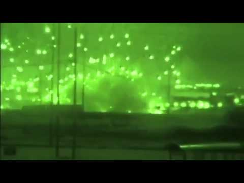 Black Hawk provides fire support for the USMC in Iraq