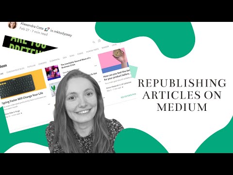 How to Republish Your Blog Articles on Medium in 2024