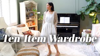 Ten-Item Wardrobe Spring Summer 2024  | Jennifer L. Scott