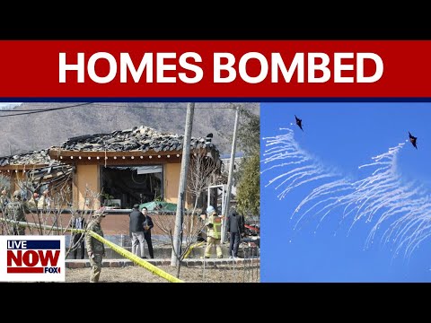Video | South Korea air force jets accidentally drop bombs on homes, injuring 15 | LiveNOW from FOX