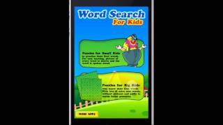 Word Search Game For Kids iPhone/iPad Game