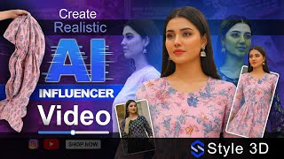 Create Realistic AI Influencer Videos for Brands  (Clothing Brands 2026)