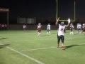 Sekai Lindsey Touchdown Run Vs Astronaut High School Football