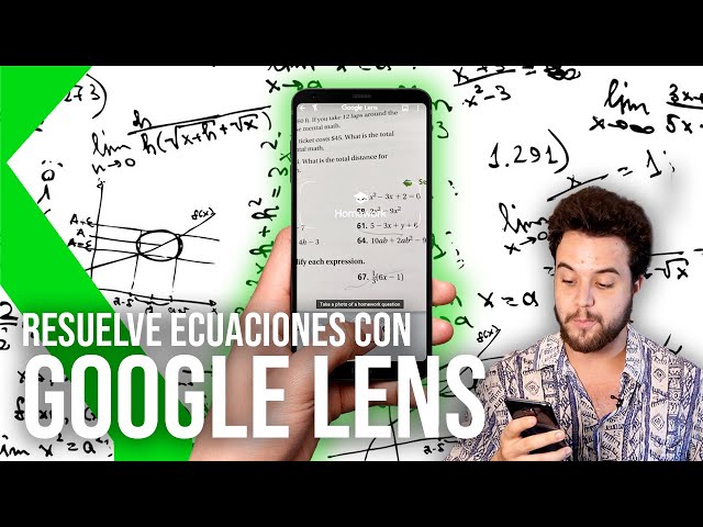 Así es Google Lens RESUELVE ECUACIONES MATEMÁTICAS