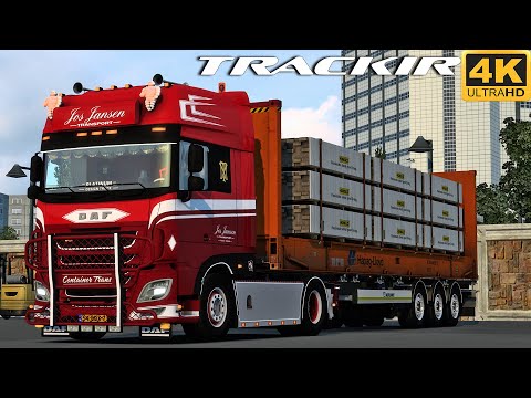 [TS-PC] ETS2 4K | DAF XF E6 510 (open pipe) | AMSTERDAM 🇳🇱 - GEDSER 🇩🇰