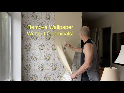 How to Easily Remove Wallpaper without Chemicals